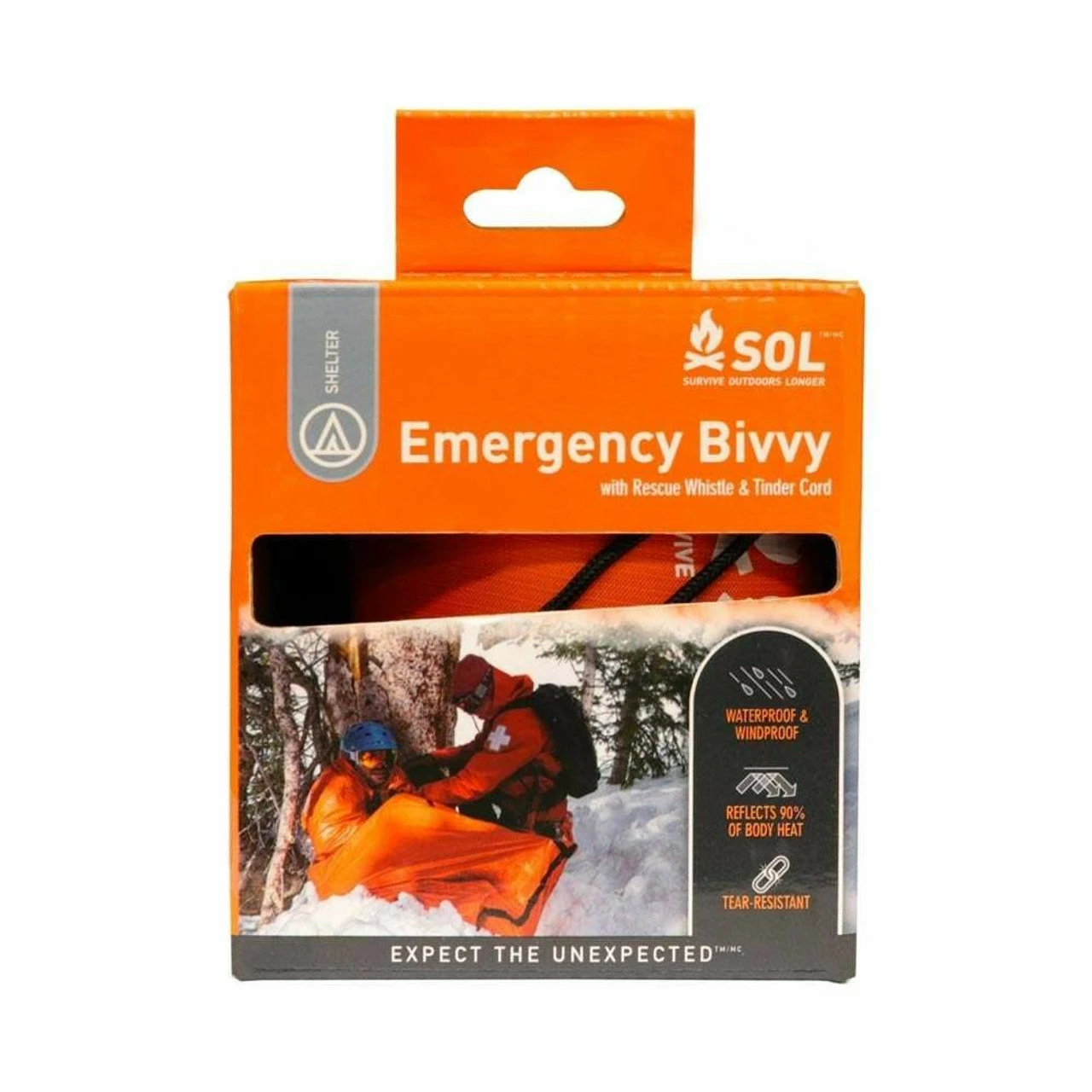Adventure Medical Kits SOL Emergency Bivvy With Rescue Whistle