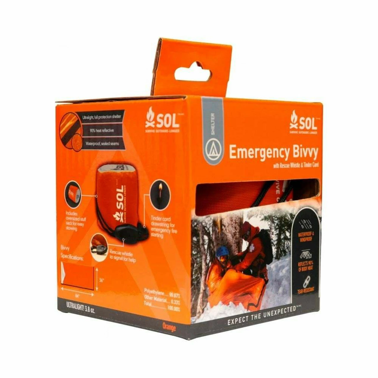 Adventure Medical Kits SOL Emergency Bivvy With Rescue Whistle - Image 2