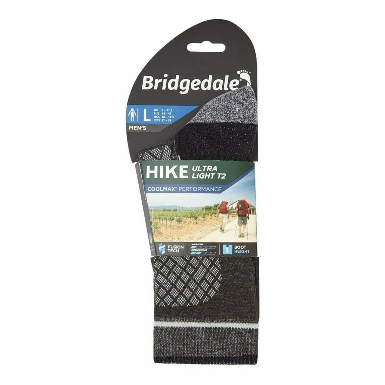 Bridgedale Hike Ultra Light Coolmax Performance Socks - Image 5