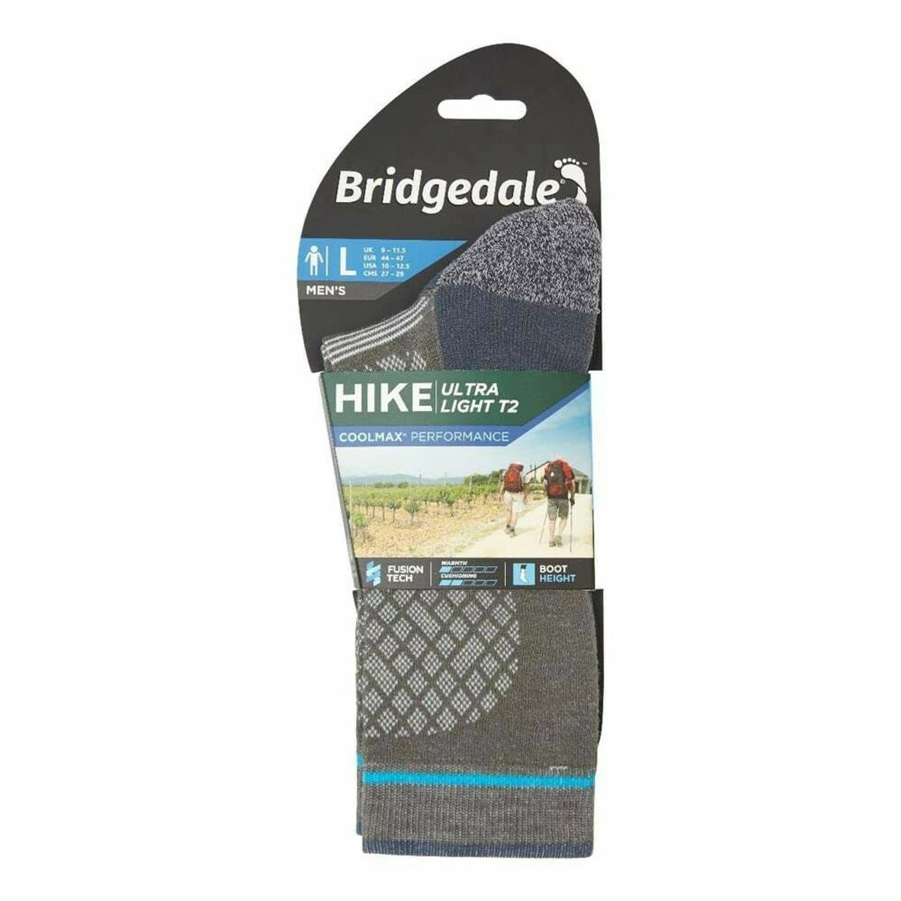 Bridgedale Hike Ultra Light Coolmax Performance Socks - Image 6