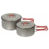 ECA260R Titanium Ultralight Pot Set M (900ml & 1300ml)