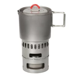 ECA268R Titanium Pot 500 With Titanium Stove