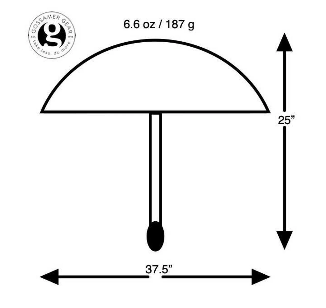 Lightrek Hiking Umbrella - Image 6