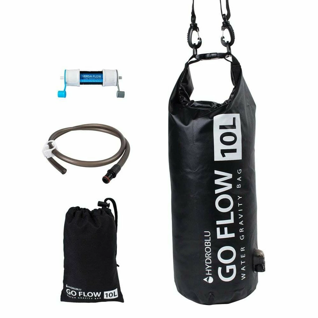 Go Flow Water Gravity Bag With Versa Flow Water Filter