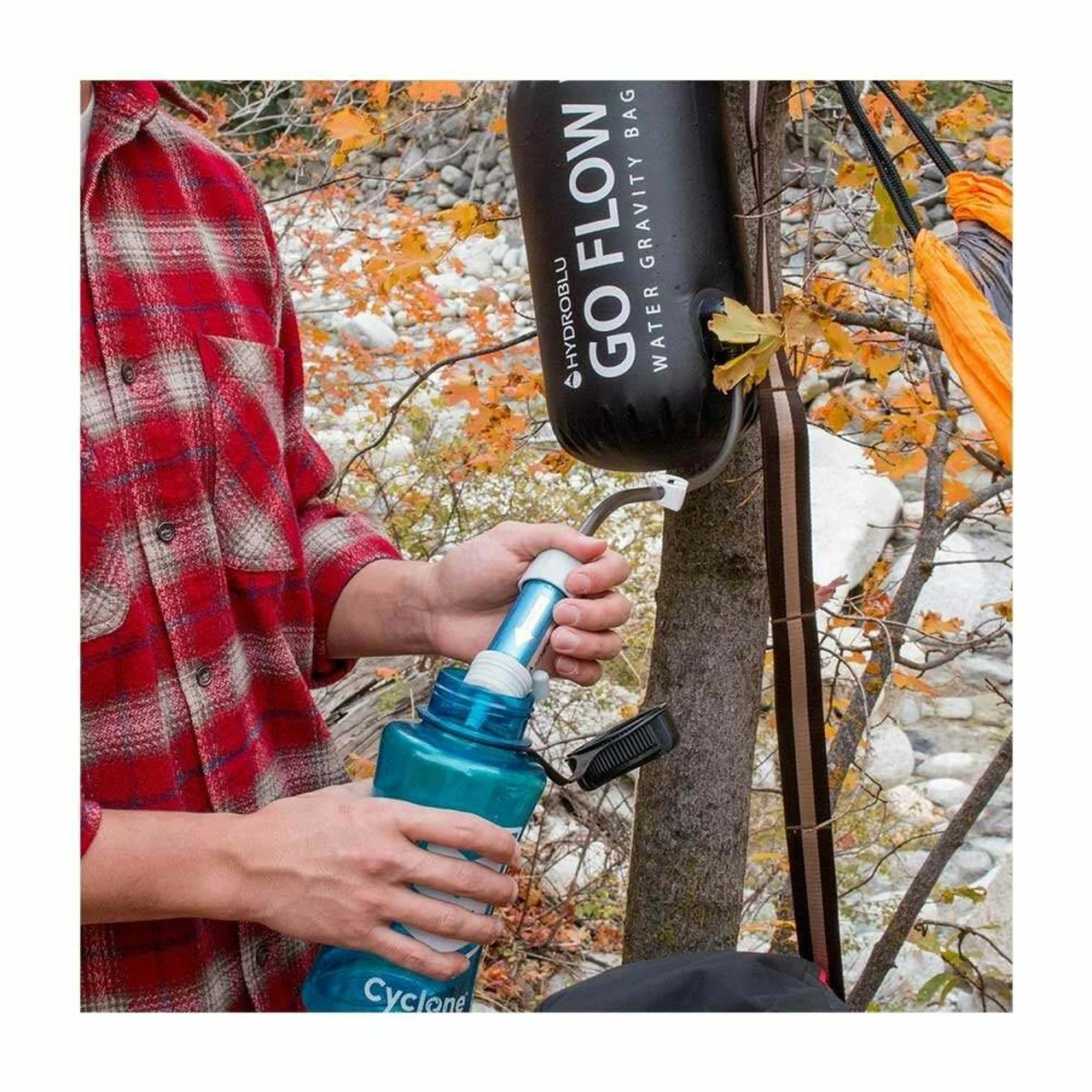 Go Flow Water Gravity Bag With Versa Flow Water Filter - Image 3