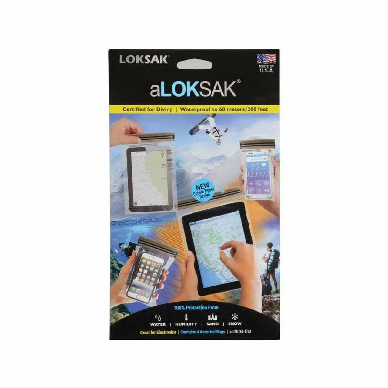 ALOKD4-ITM Waterproof Bags - 4 Bag Multipack