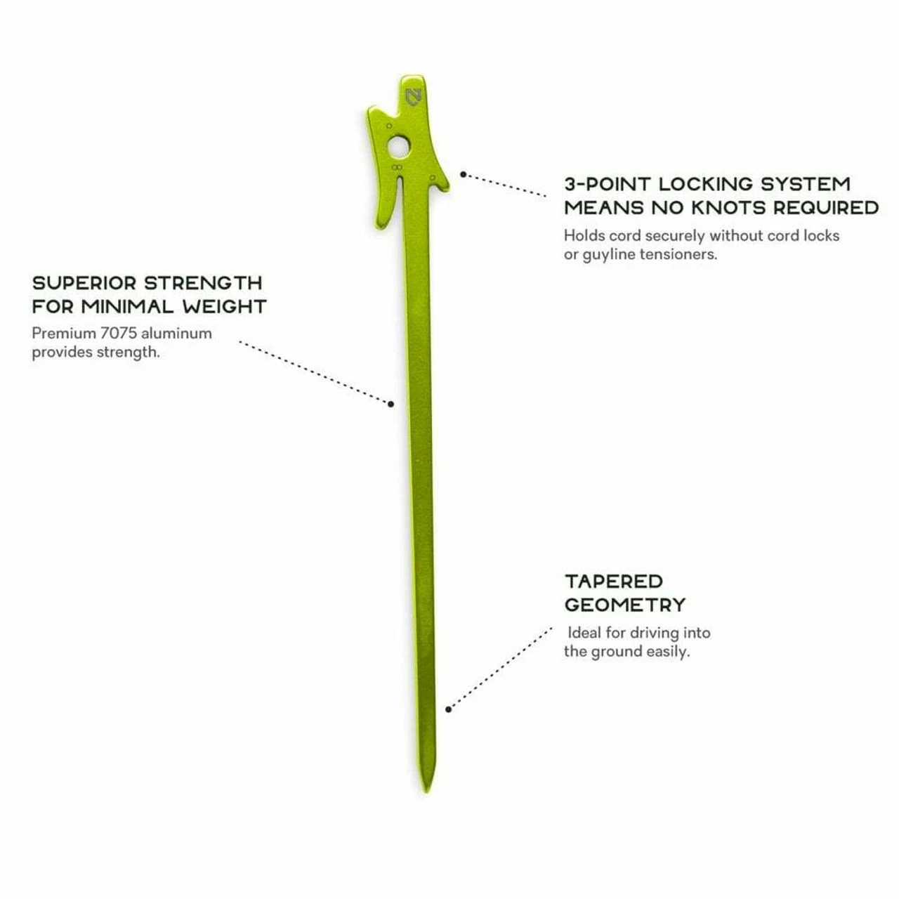 Nemo Airpin Ultralight Stakes - 4 Pack - Image 3