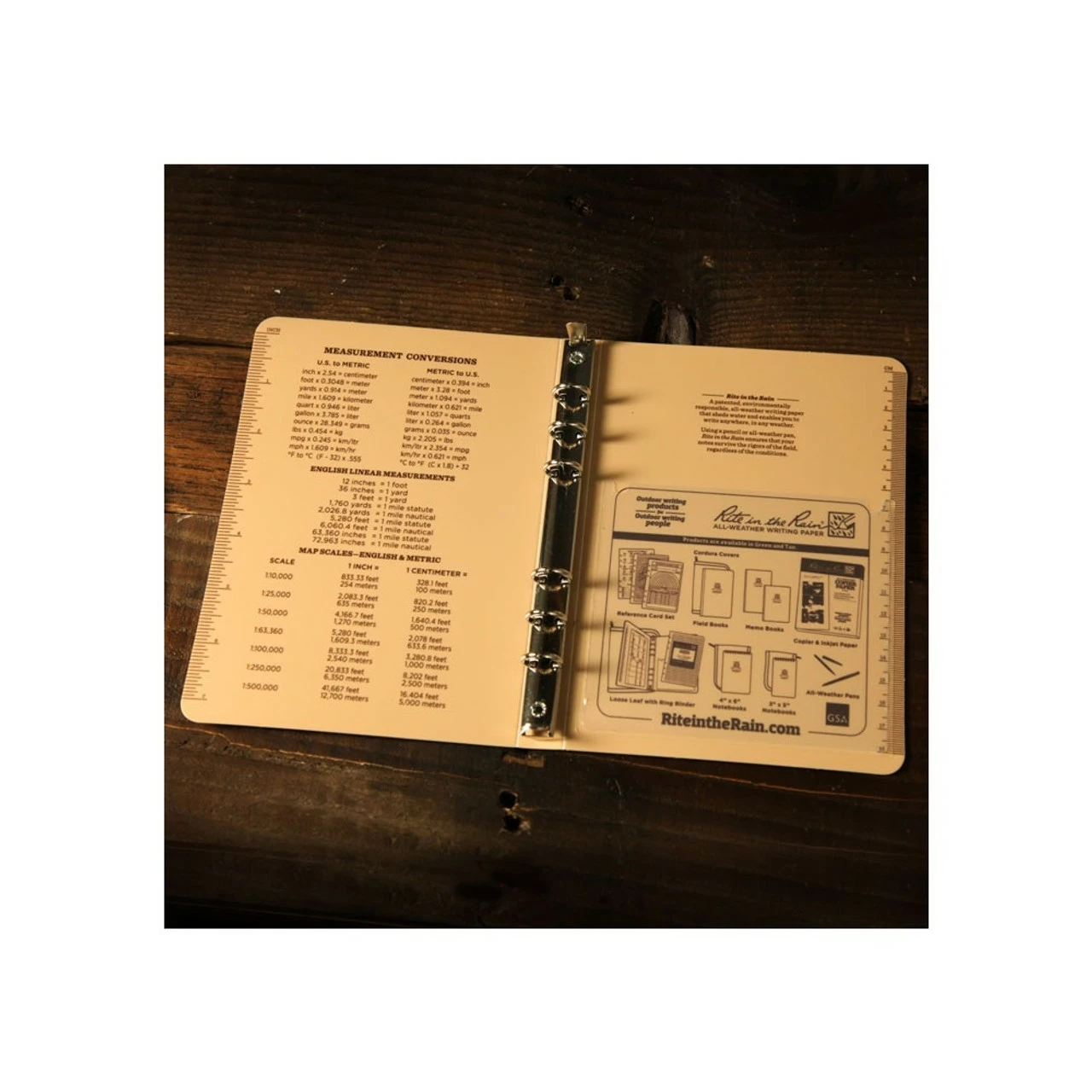 Rite In The Rain All-Weather Field Ring Binder Heavy Polydura No. 9200 - Image 4