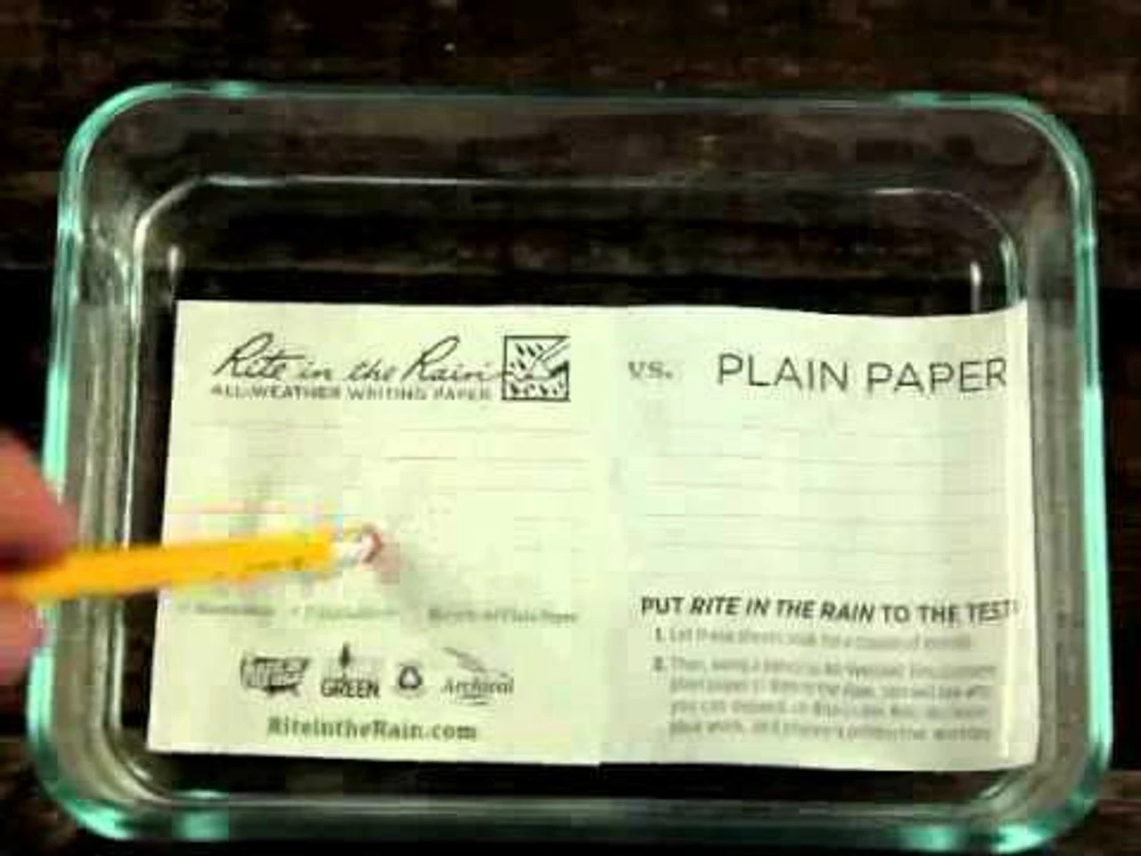 Rite In The Rain All-Weather Field Ring Binder Heavy Polydura No. 9200 - Image 5