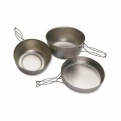 Snow Peak Titanium 3 Piece Cookset
