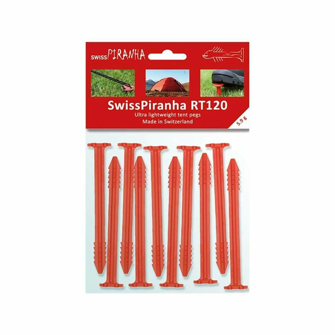 RT120 Tent Pegs - 10 Pack - Image 4