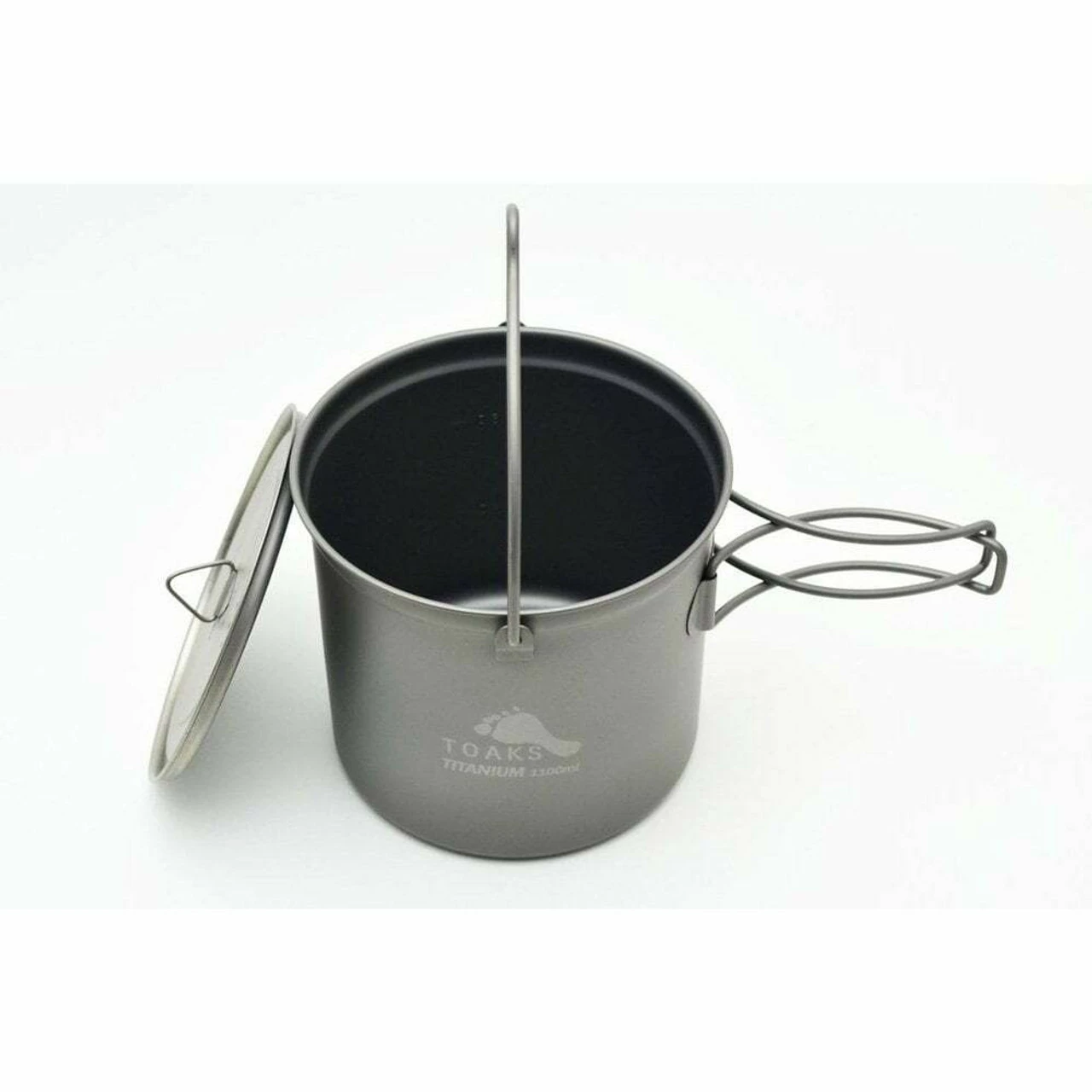 Titanium 1100ml Pot With Bail Handle - Image 2