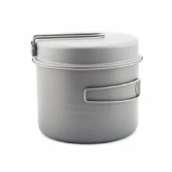 Titanium 1600ml Pot With Pan