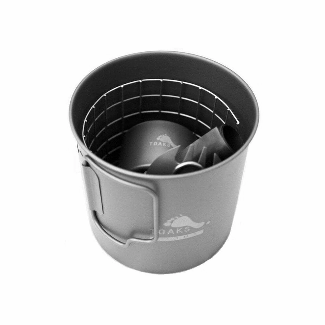 Titanium Alcohol Stove Cook System With 650ml Pot - Image 3